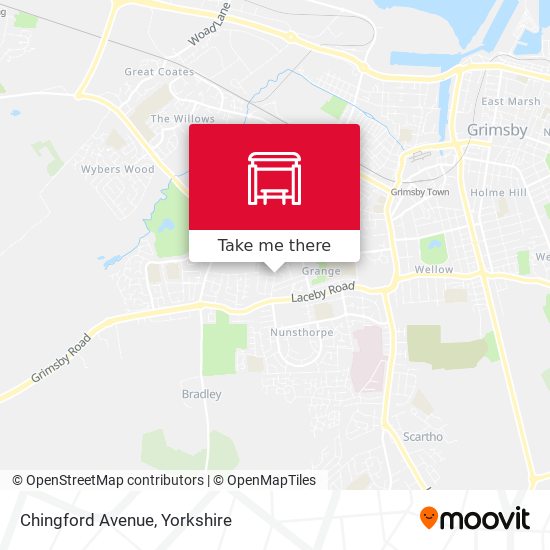 Chingford Avenue map