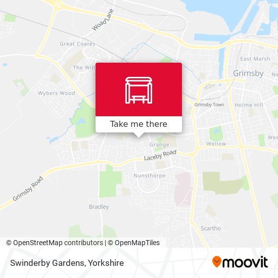 Swinderby Gardens map