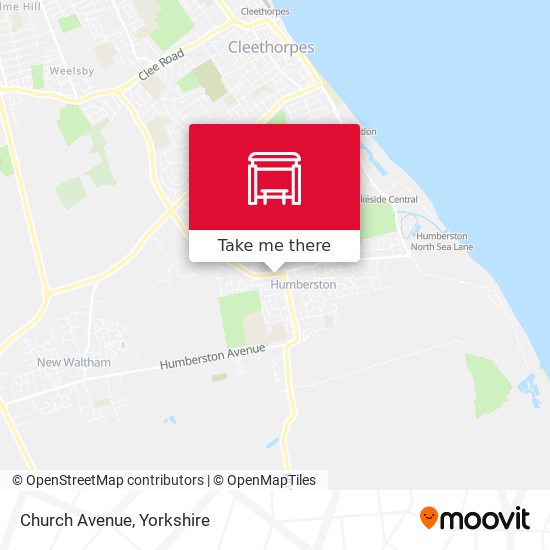 Church Avenue map