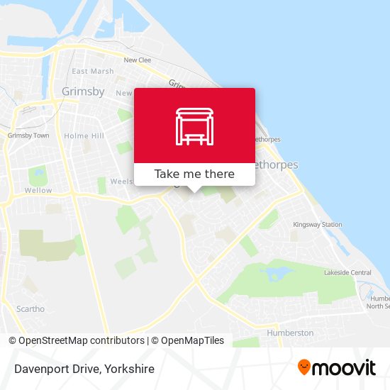 Davenport Drive map