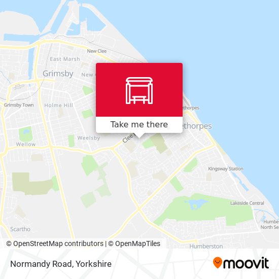 Normandy Road map