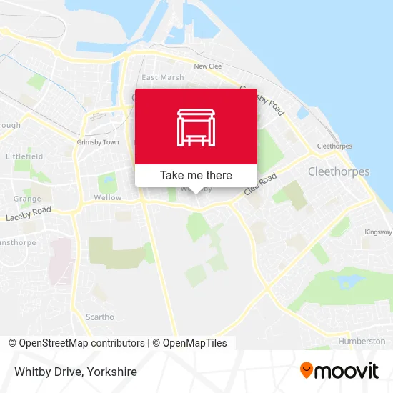 Whitby Drive map