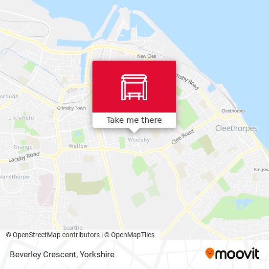 Beverley Crescent map