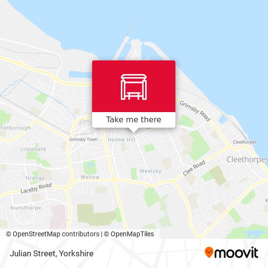 Julian Street map