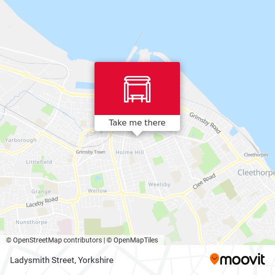 Ladysmith Street map