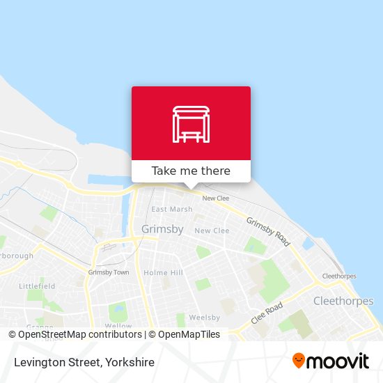 Levington Street map