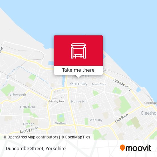 Duncombe Street map