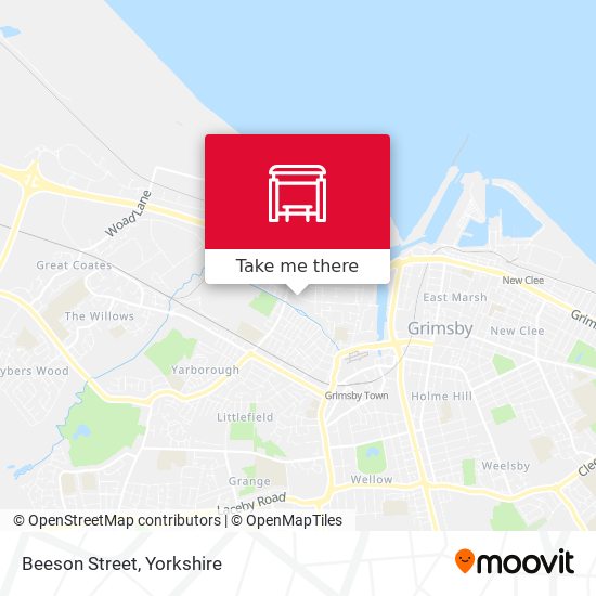 Beeson Street map
