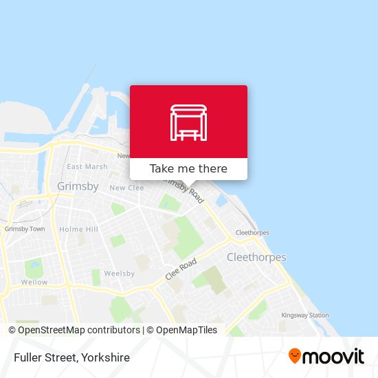 Fuller Street map