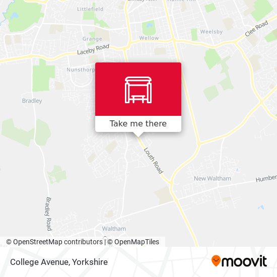 College Avenue map