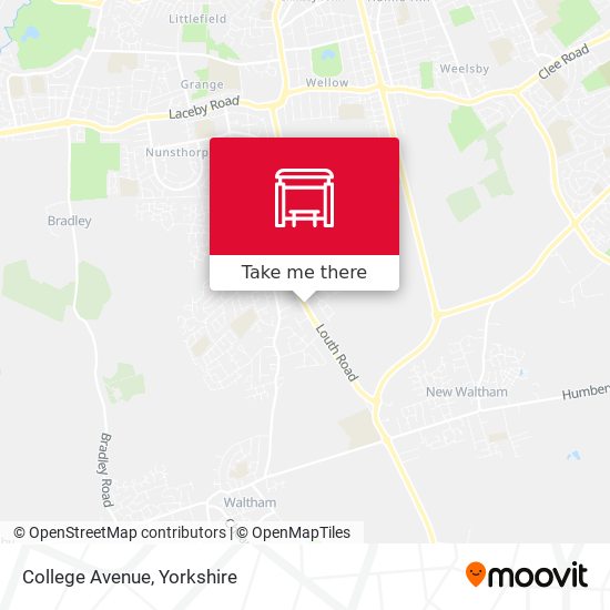 College Avenue map