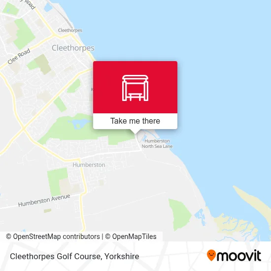 Cleethorpes Golf Course map