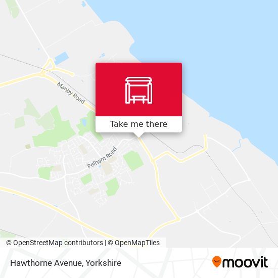 Hawthorne Avenue map