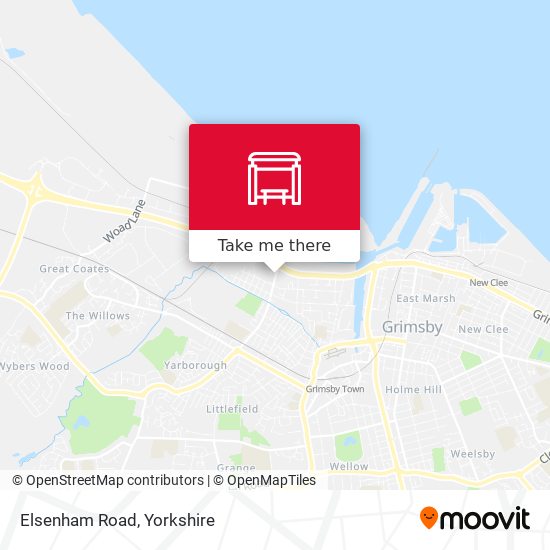 Elsenham Road map