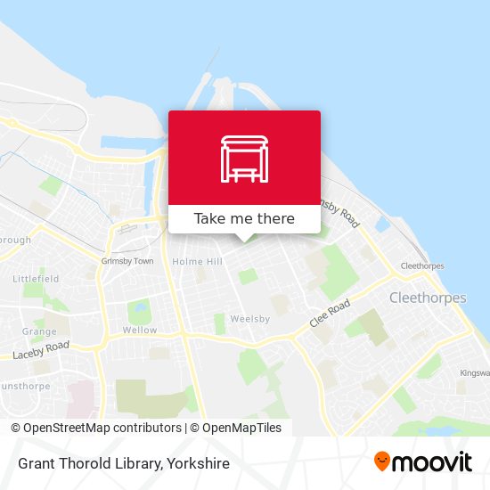 Grant Thorold Library map