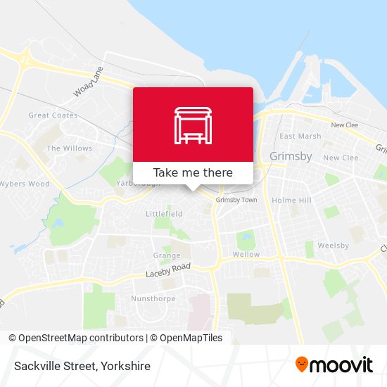Sackville Street map