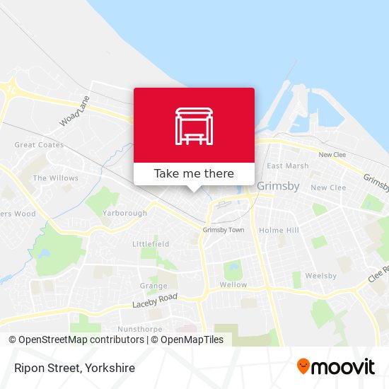 Ripon Street map