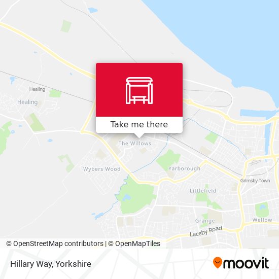 Hillary Way map