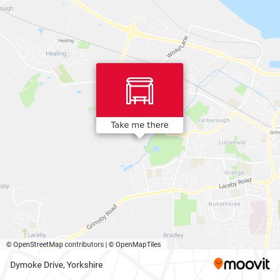 Dymoke Drive map
