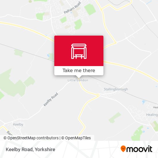 Keelby Road map