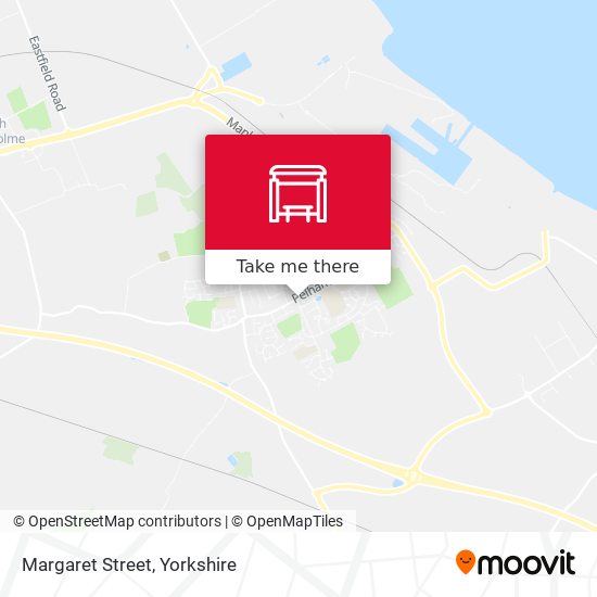 Margaret Street map