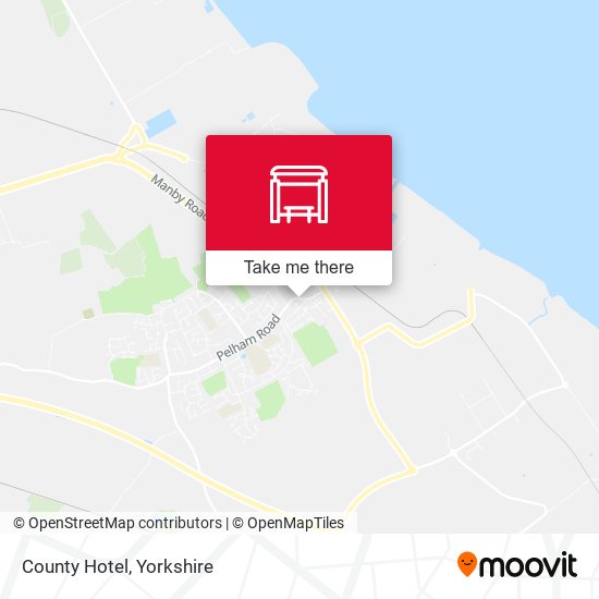 County Hotel map