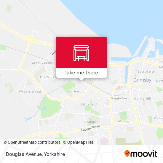 Douglas Avenue map