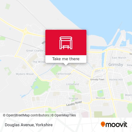 Douglas Avenue map