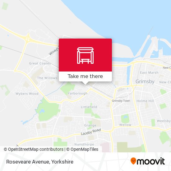 Roseveare Avenue map