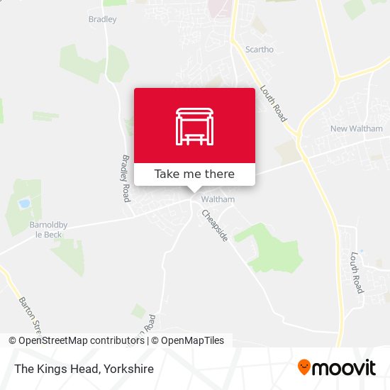 The Kings Head map