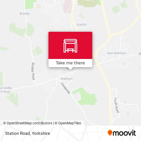 Station Road map