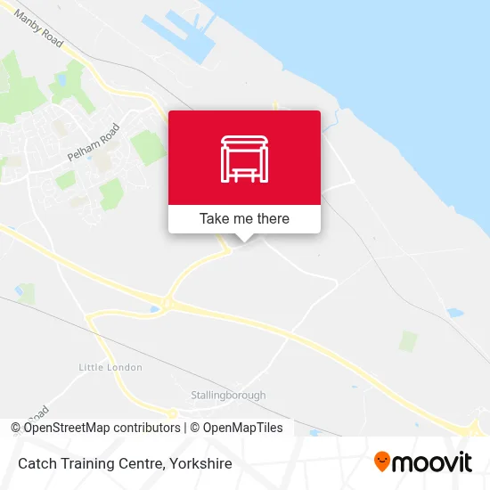 Catch Training Centre map