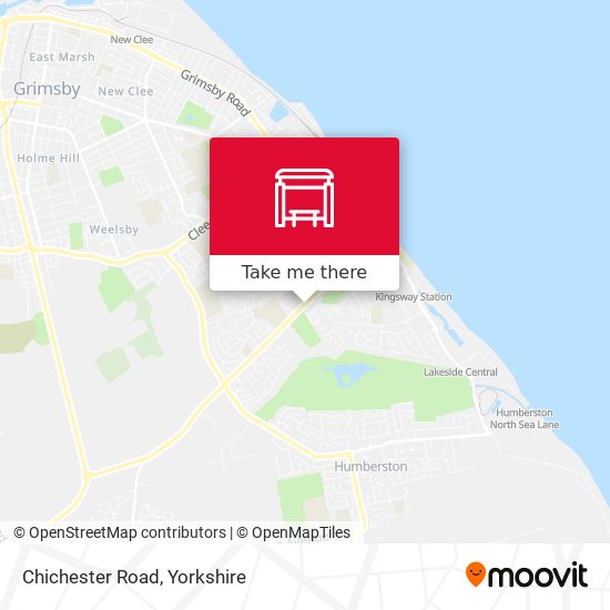 Chichester Road map