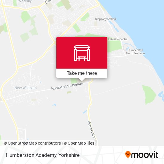 Humberston Academy map