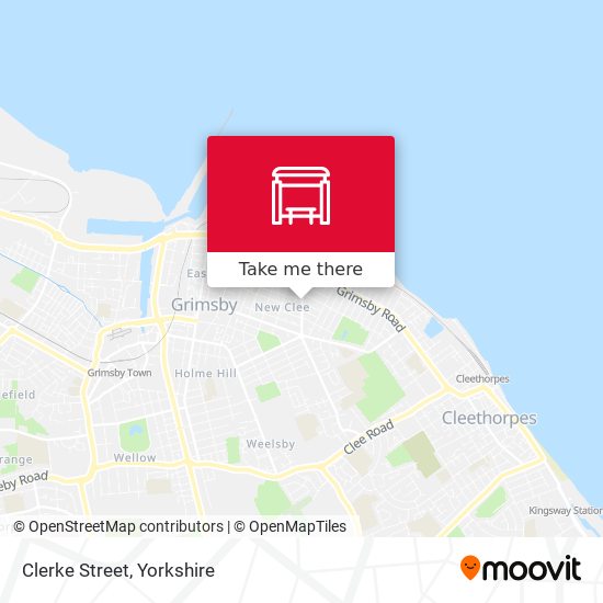 Clerke Street map