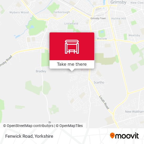 Fenwick Road map