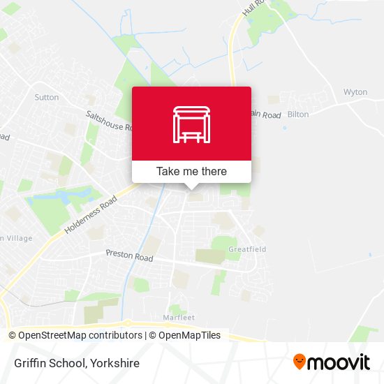 Griffin School map