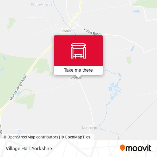 Village Hall map