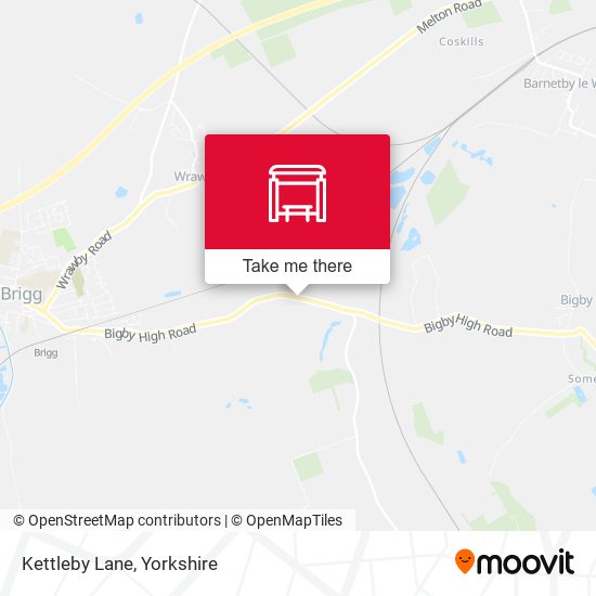 Kettleby Lane map