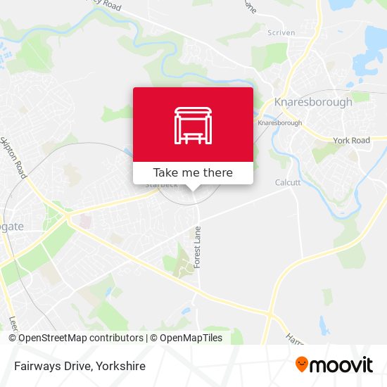 Fairways Drive map