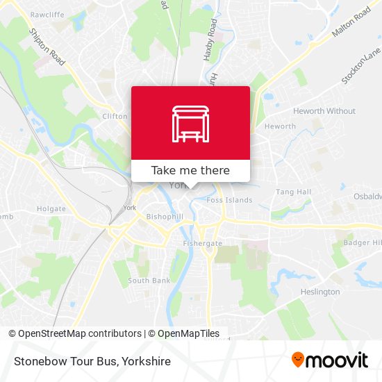 Stonebow Tour Bus map