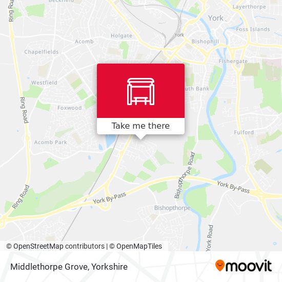Middlethorpe Grove map