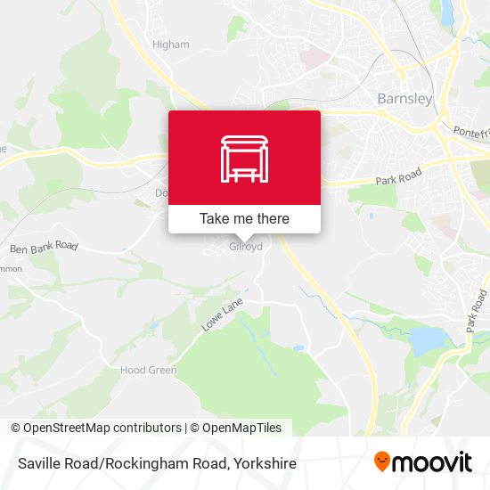 Saville Road/Rockingham Road map