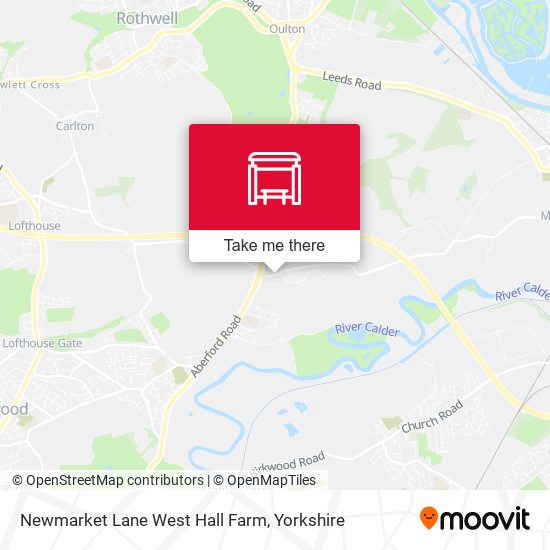 Newmarket Lane West Hall Farm map