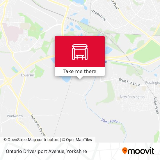 Ontario Drive/Iport Avenue map