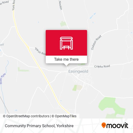 Community Primary School map
