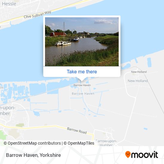 Barrow Haven map