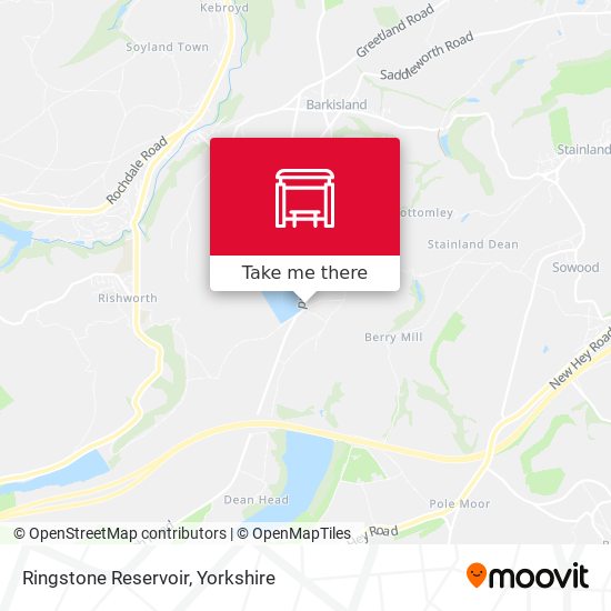 Ringstone Reservoir map