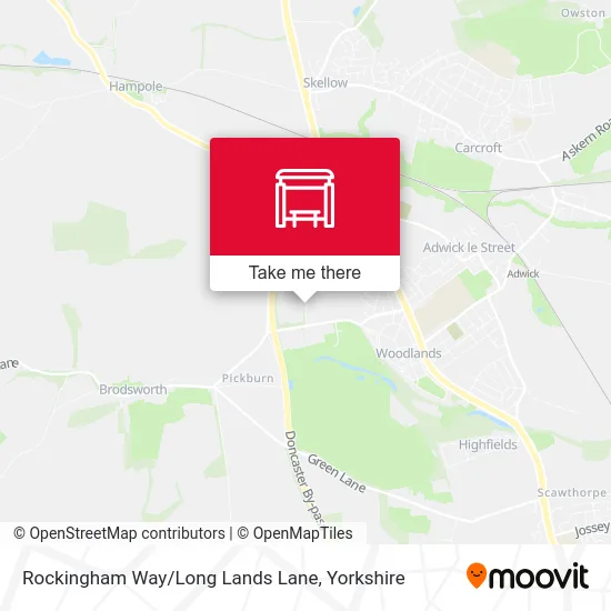 Rockingham Way/Long Lands Lane map