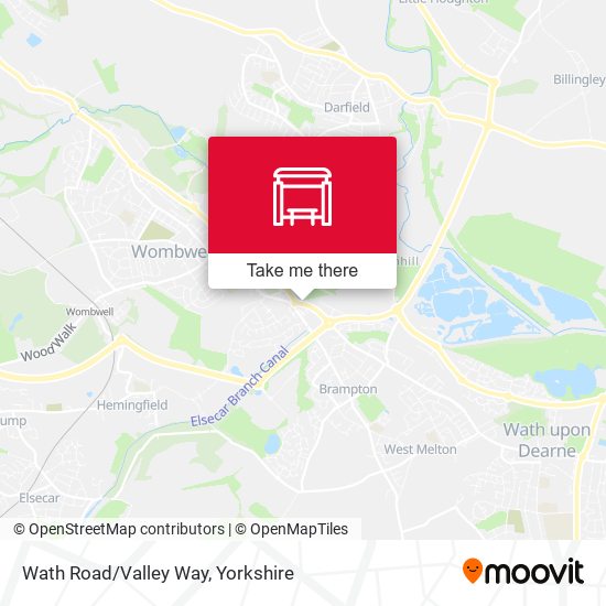 Wath Road/Valley Way map